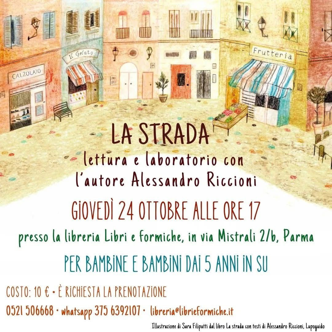 La strada | Lettura e laboratorio a Parma